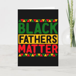 Tarjeta Camiseta Mon T de Padres Negros Orgullo Negro Hist