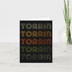 Tarjeta Camiseta negra estilo vintage grunge Torrin Corazó
