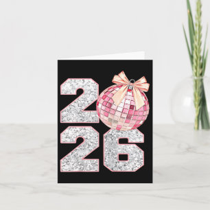 Tarjeta Camiseta Nk Coquette 2026 Año Nuevo _ Holida Estét