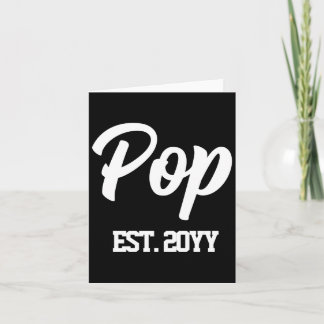 Tarjeta Camiseta nueva para abuelo de regalo de año pop es
