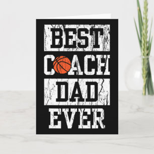 Tarjeta Camiseta para hombre Mejor Entrenador Papá Camiset