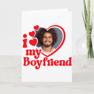 Tarjeta Camiseta personalizada con foto de mi novio_1