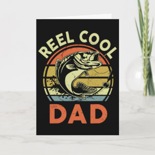 Tarjeta Camiseta Reel Cool Dad Día del Padre Regalo Divert