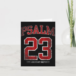 Tarjeta Camiseta Salmo 23 Jersey Señor Pastor