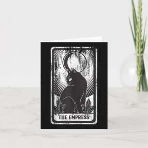 Tarjeta Camiseta sin mangas de la carta de tarot de la emp