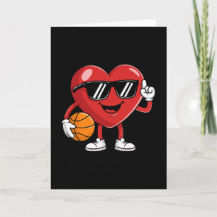 Tarjeta Camiseta Sketll Día de San Valentín Niños Valentin