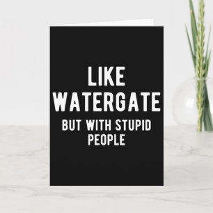 Tarjeta Camiseta Trump Ucrania Como Watergate Pero Con Ton