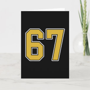 Tarjeta Camiseta Unifo Old Gold Negro Blanco Deportes Núme