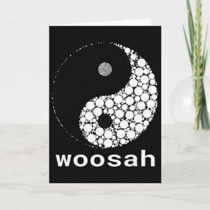 Tarjeta Camiseta Woosah Calm Yoga Exhale _2