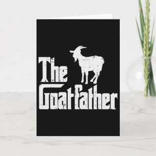 Tarjeta Camisetas de Cabra Granjas Animales Hombres Mujere