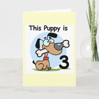 Tarjeta Camisetas de cumpleaños y regalos de esta cachorro