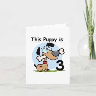 Tarjeta Camisetas de cumpleaños y regalos de esta cachorro