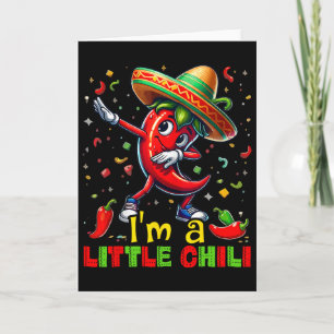 Tarjeta Camisetas de niños Dabbing Chili Pepper Cinco De M