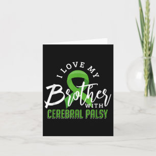 Tarjeta Camisetas de sensibilización sobre parálisis cereb