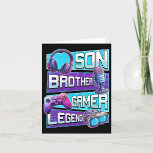 Tarjeta Camisetas De Videojuegos De Camisas Para Niños Ado