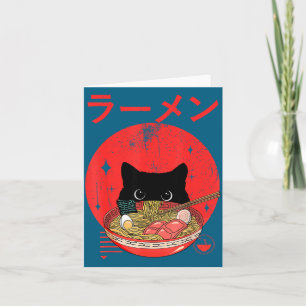 Tarjeta Camisetas divertidas gráficas japonesas de ramen d