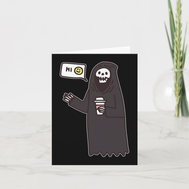 Tarjeta Camisetas Gráficas de Concierto de Calavera Divert (Anverso)