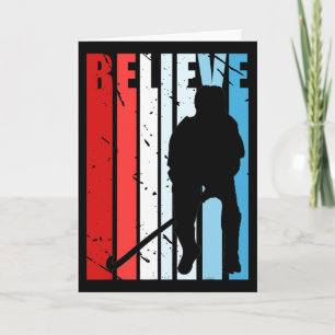 Tarjeta Camisetas Retro Hockey sobre Hierba Motivacionales