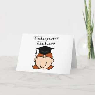 Tarjeta Camisetas rojas del graduado de la guardería del