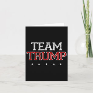 Tarjeta Camisetas Trump Maga Apoyo a Trump Regalo Republic
