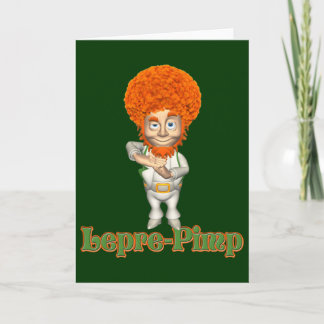 Tarjeta Camisetas y engranaje del día de St Patrick