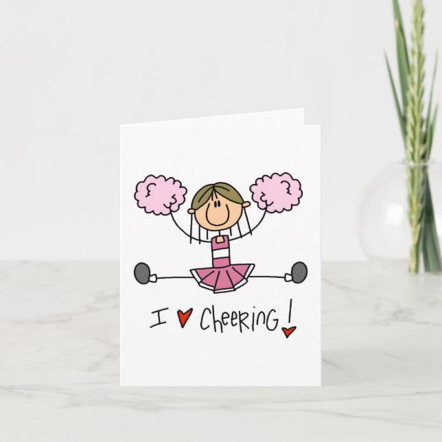 Tarjeta Camisetas y regalos animadores de la figura del pa (Anverso)