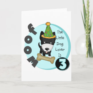 Tarjeta Camisetas y regalos de cumpleaños de Dog Lover