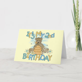 Tarjeta Camisetas y regalos de cumpleaños de Honey Bear