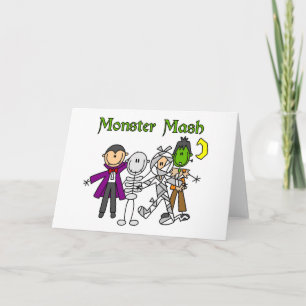 Tarjeta Camisetas y regalos de Monster Mash