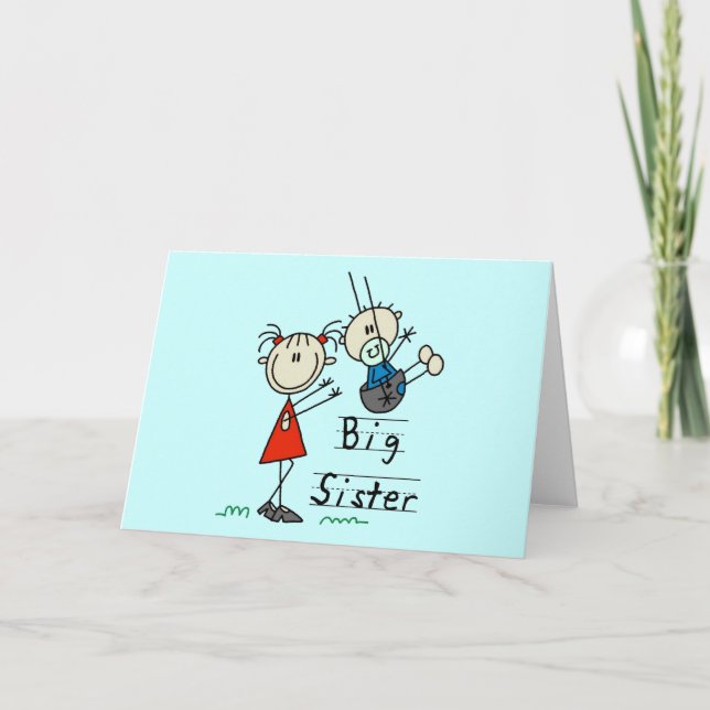 Tarjeta Camisetas y regalos de pequeño Brother de la (Anverso)