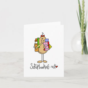 Tarjeta Camisetas y regalos de Scrapbooking Nut