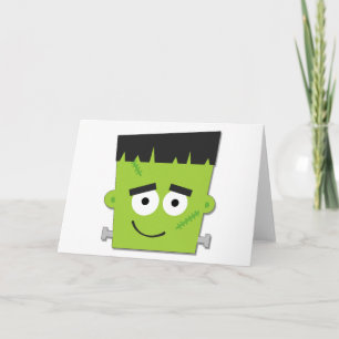 Tarjeta Camisetas y regalos Frankenstein de Halloween