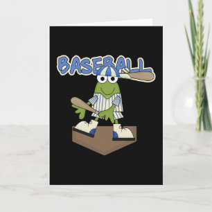 Tarjeta Camisetas y regalos para el hogar de béisbol de ra