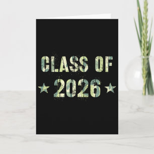 Tarjeta Camo Futuro Graduación Futuro Cl De 2026 9º Grado