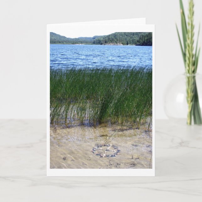 Tarjeta campamento anishinabe (Anverso)