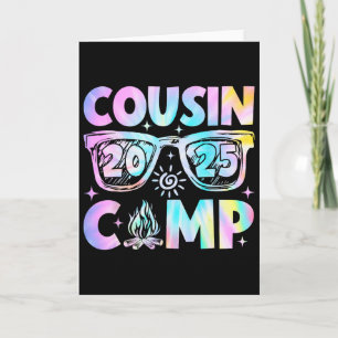 Tarjeta Campamento de primos 2025 Vacaciones familiares Ca