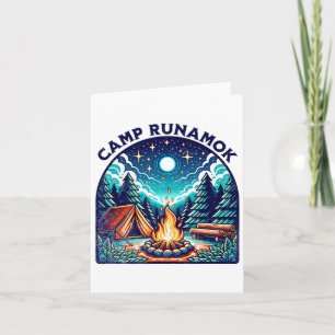 Tarjeta Campamentos Runamok Tee De Jugamiento Musical Para