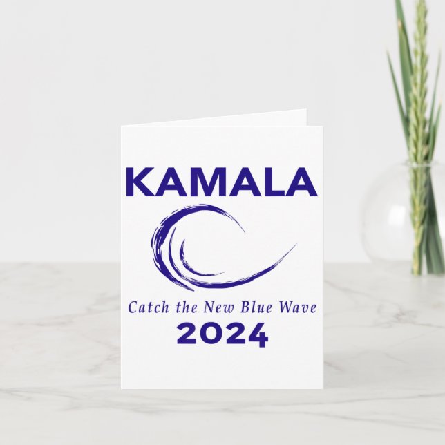 Tarjeta Campaña de Harris 2024  (Anverso)
