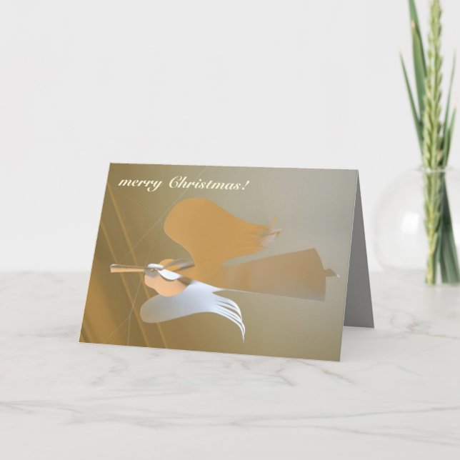 Tarjeta Campanas de ángel (Anverso)