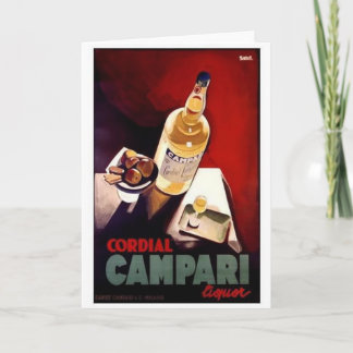 Tarjeta Campari Cordial