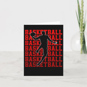 Tarjeta Campeón de Baloncesto Jugador de Baloncesto Fans R