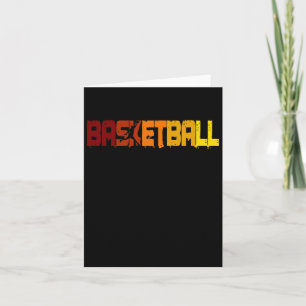 Tarjeta Campeón de Baloncesto Jugador de Baloncesto Fans R