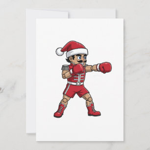 Tarjeta Campeón de Boxeo Cascanueces Deportes de Combate N