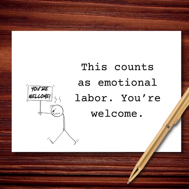 Tarjeta Campeón emocional del trabajo (Subido por el creador)