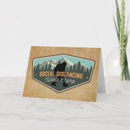 Tarjeta Campeón Mundial de Distancia Social