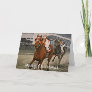 Tarjeta Campeón Thoroughbred gana gran carrera