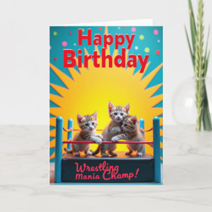 Tarjeta Campeona de la Manía del Cumpleaños del Ga