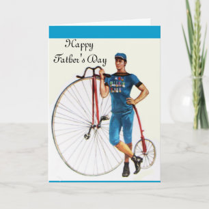 Tarjeta Campeonato de Bicicletas Clásicas, Día del Padre