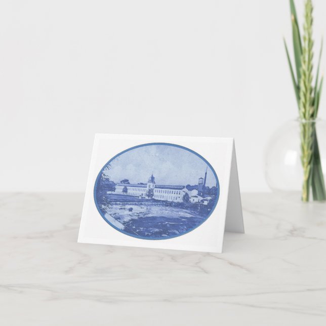 Tarjeta Camperdown Blue Notecard (Anverso)