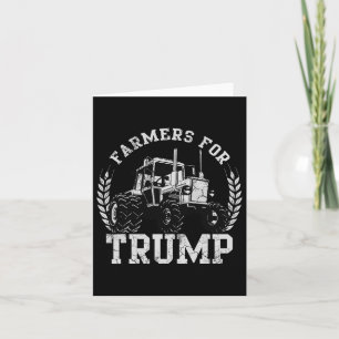 Tarjeta Campesinos Para El Agricultor De Agricultura De Tr